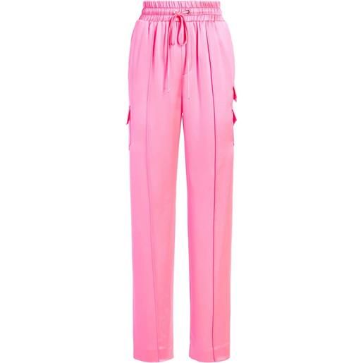 Cinq A Sept pantaloni sportivi sarie stile cargo - rosa
