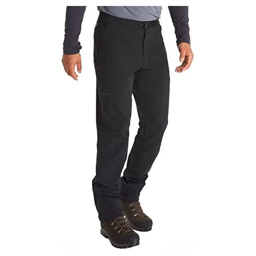 Marmot latitude mountain pant pantaloni, black, 30 uomo