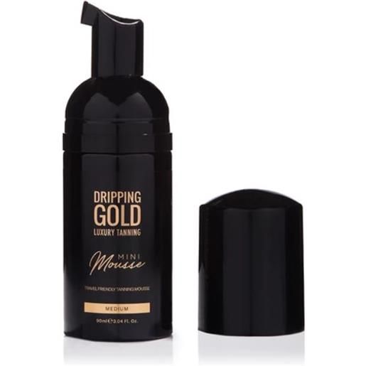 Dripping Gold mousse autoabbronzante da viaggio medium (mini mousse) 90 ml