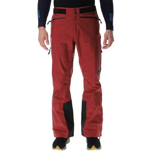 Uyn impervious pants rosso s uomo