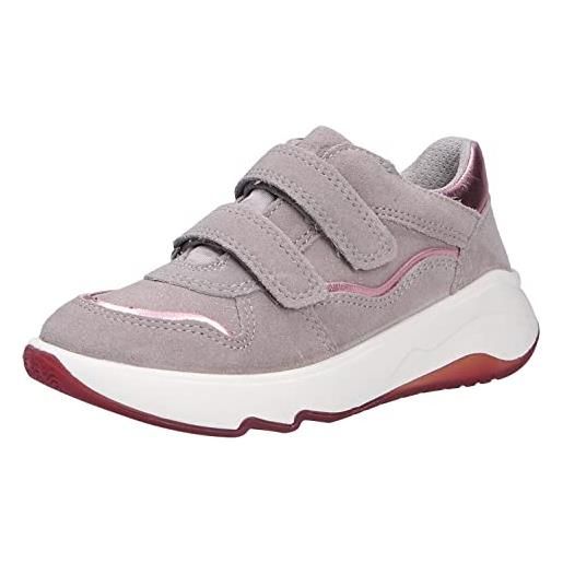 Superfit melody, scarpe da ginnastica bambine e ragazze, grigio chiaro rosa 2500, 37 eu