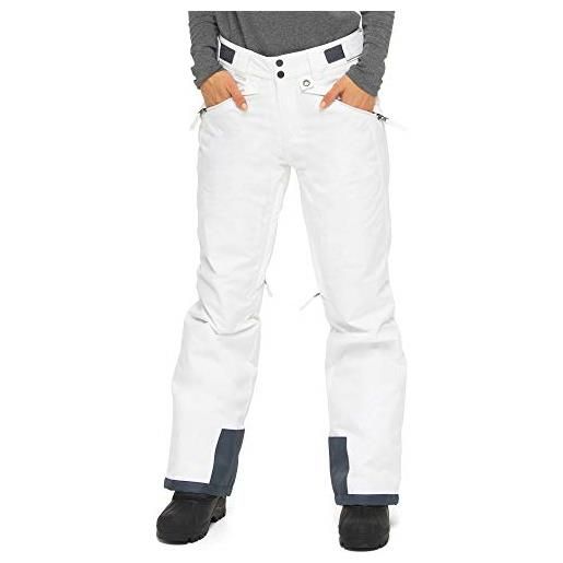 Arctix pantaloni da sci donna, bianco, s