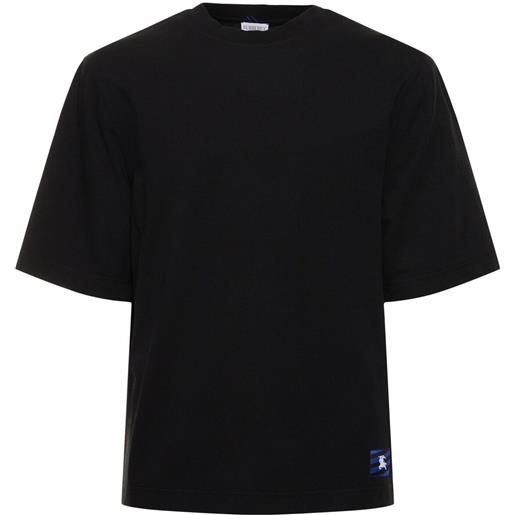 BURBERRY t-shirt in jersey di cotone con logo