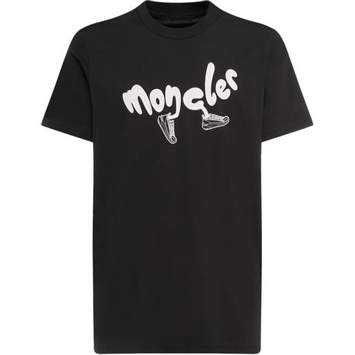 MONCLER t-shirt in cotone con logo