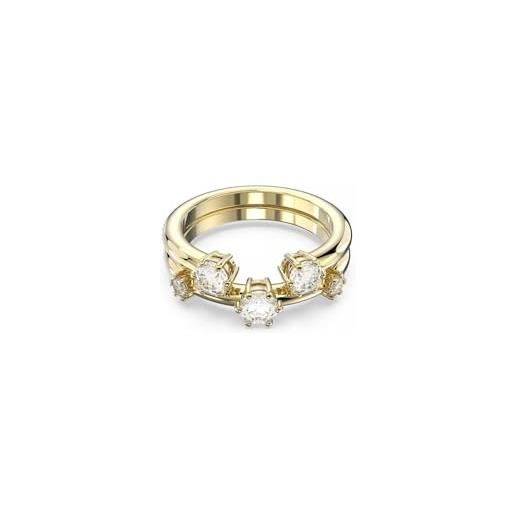 Swarovski anello constella: ring db white/gos 52 5640966 marca, única, metallo, nessuna pietra preziosa