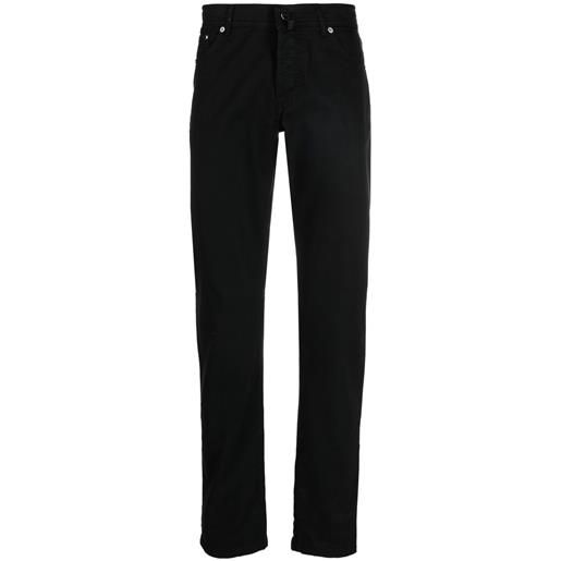 Kiton chino dritti - nero