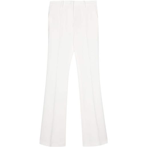 Nº21 pantaloni sartoriali dritti - bianco
