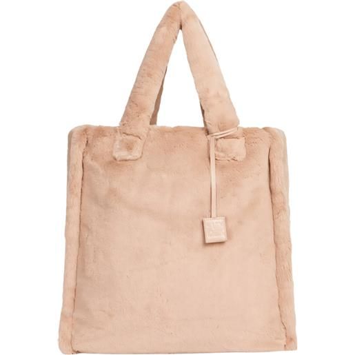SUNDEK shopping bag eco-fur borsa