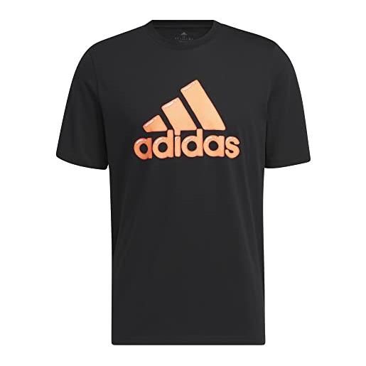 Adidas m fill g t, t-shirt uomo, nero, l