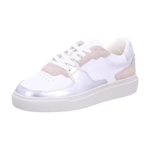 GANT footwear julice, scarpe da ginnastica donna, white hot pink, 40 eu