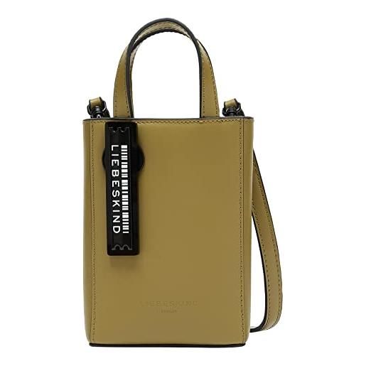 Liebeskind pb carter paperbag, tote xs donna, matcha, extra small (hxbxt 8.6cm x 13.5cm x 0.5cm)