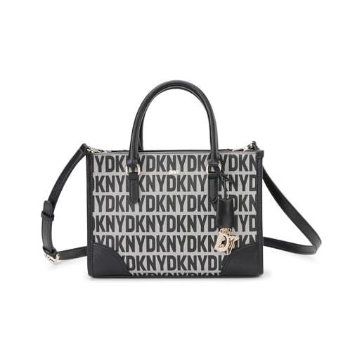 DKNY perri box satchel, shopper donna, beige, one. Size