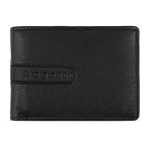 bugatti bomba wallet with flap black