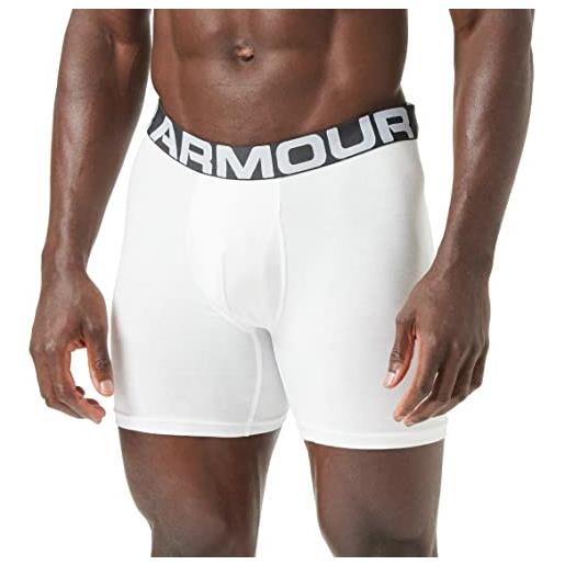 Under Armour charged cotton 6in 3 pack boxer, uomo