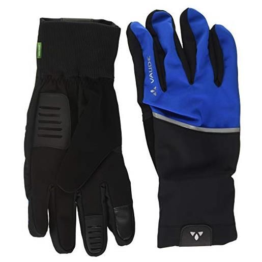 VAUDE hanko gloves ii, guanti. Unisex-adulto, blu segnaletico, 8