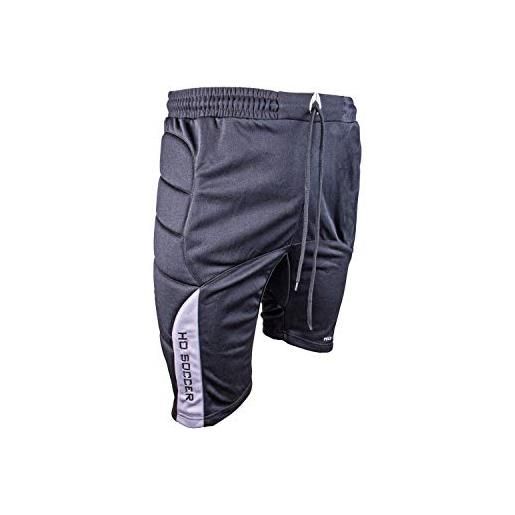 HO Soccer icon - pantaloni da portiere corti imbottiti, per bambini, bambino, 0505574_14, nero, 14