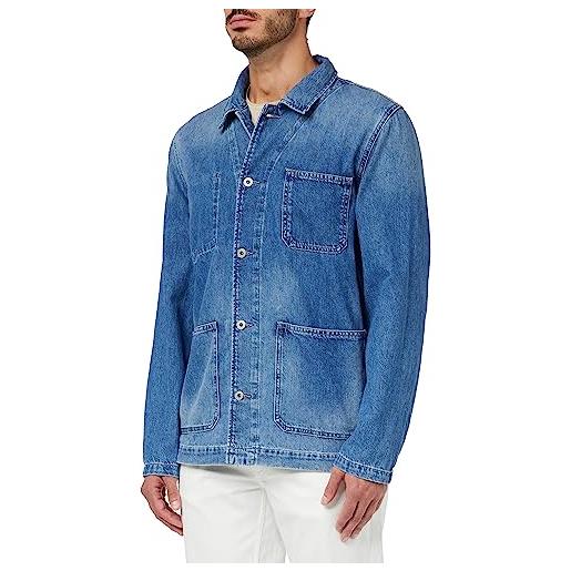 Pepe Jeans ray, giacca uomo, blu (denim), s
