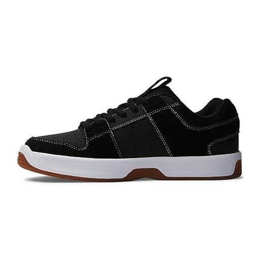 DC Shoes lynx zero, scarpe da ginnastica uomo, nero bianco, 38.5 eu