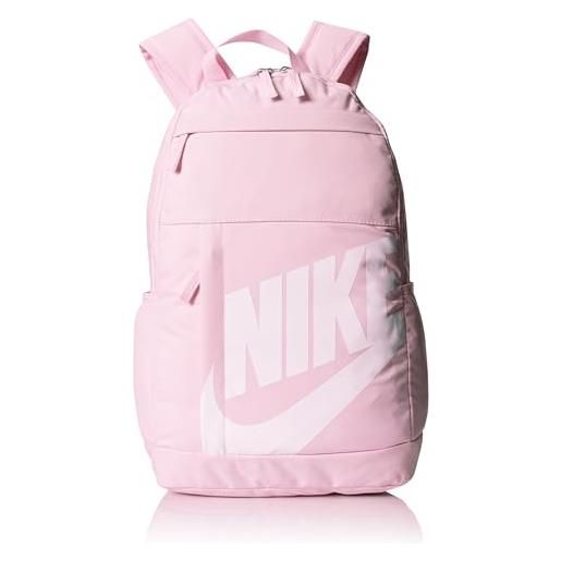 Nike zaino elemental pink foam/pink foam/white dd0559, colore: rosa. 