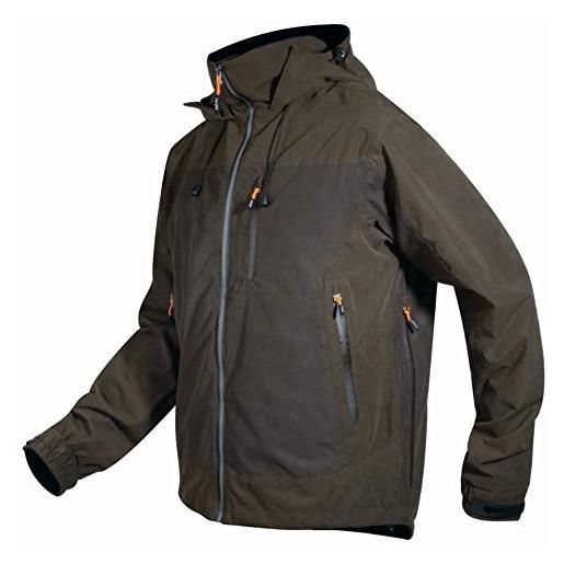 Hart ilie-j - giacca da caccia da uomo, olive/marrone, l