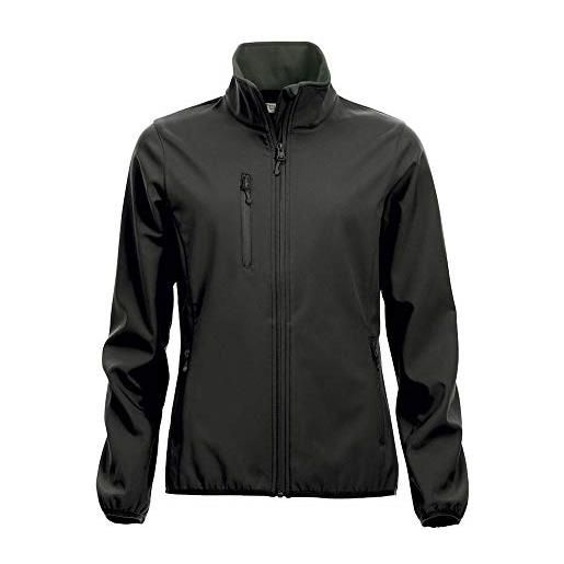 Cli. Que ladies basic softshell jacket giacca, nero, s donna