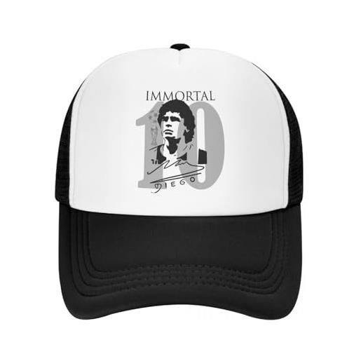 TROBER cappello da baseball unisex outdoor casual argentina soccer legend football 10 cappellino da baseball per uomo e donna maradonas berretto camionista regolabile fall snapback cappellini regalo