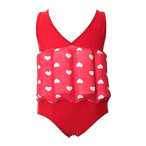OBEEII costume da bagno per bambini neonati con galleggiante regolabile vestiti da bagno galleggianti per ragazze 2-3 anni