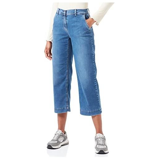 Gerry Weber culotte jeans, blue denim con use, 48 donna
