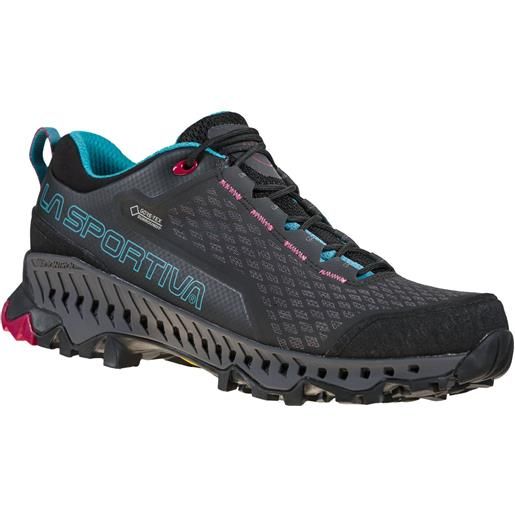 La Sportiva - scarpe da escursionismo - spire woman gtx black/topaz per donne - taglia 38,39 - nero