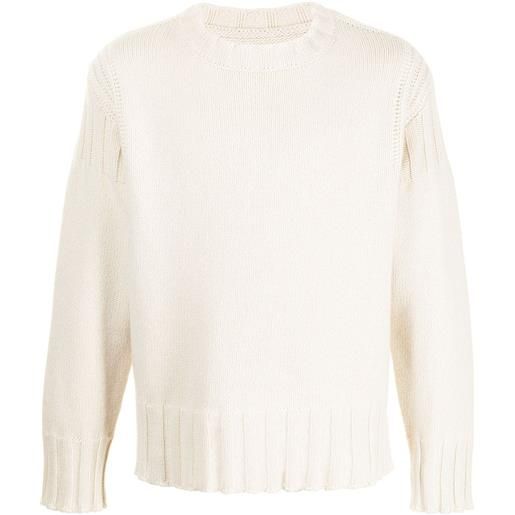 Jil Sander maglione a girocollo - bianco