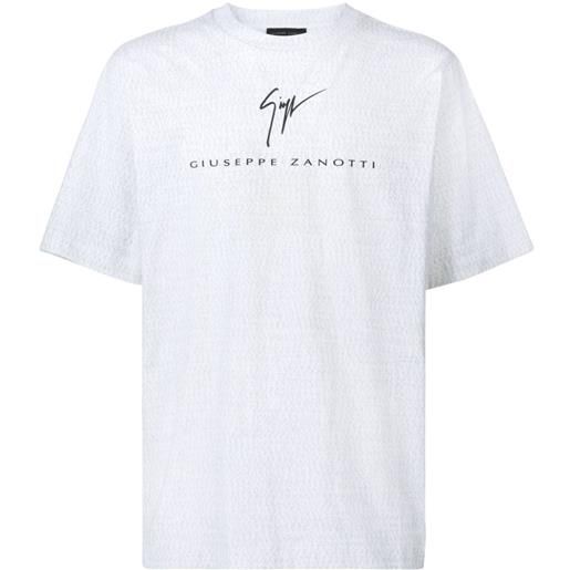 Giuseppe Zanotti t-shirt con stampa - bianco