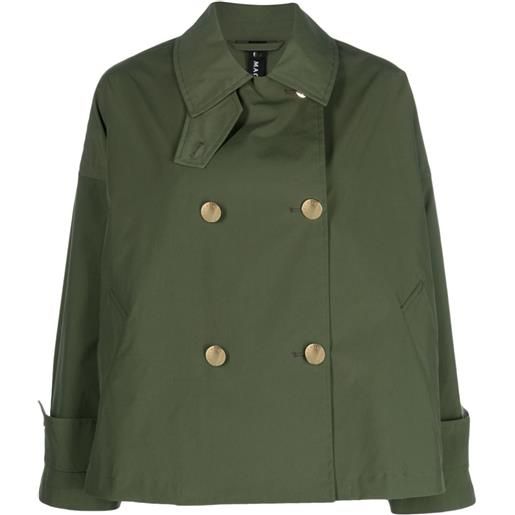 Mackintosh cappotto doppiopetto humbie - verde