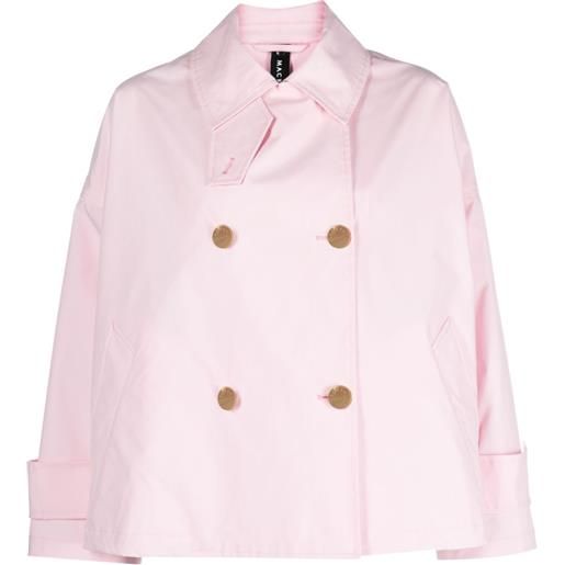 Mackintosh giacca doppiopetto humbie dry - rosa