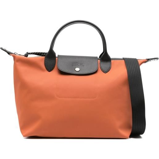 Longchamp borsa tote le pliage energy grande - arancione