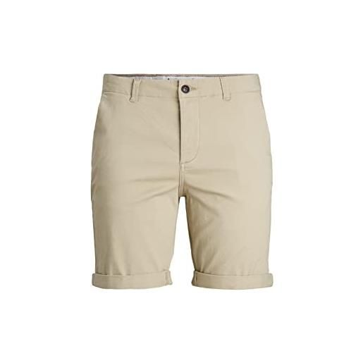 Jack & jones short homme basic pantaloncini corti, beige, xl uomo