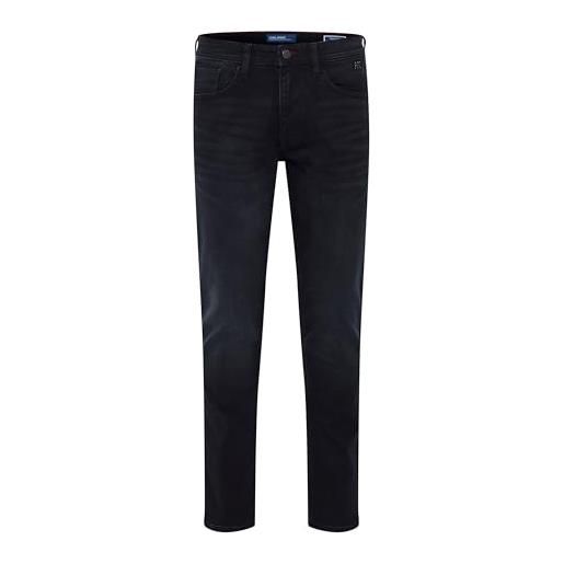 Blend 20710811 jeans da uomo in denim, 5 tasche con elastico twister fit slim/regular fit, denim washed black (201001), 50 it (36w/30l)