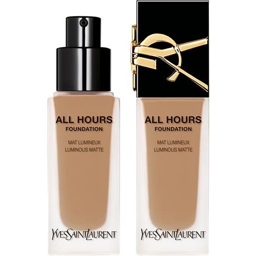 YVES SAINT LAURENT all hours foundation 24h mw9 fondotinta copertura completa 25 ml