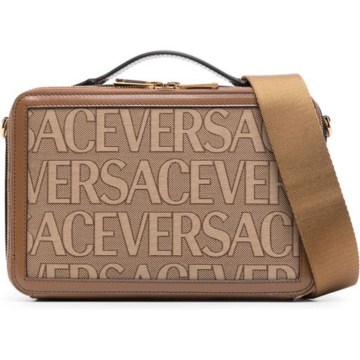 Versace borsa messenger Versace allover - marrone