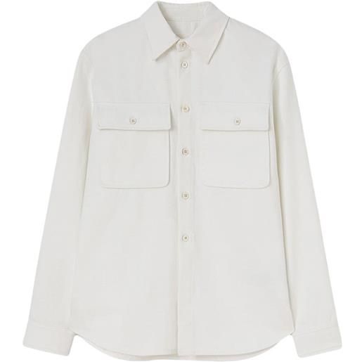 Jil Sander camicia con colletto classico - bianco