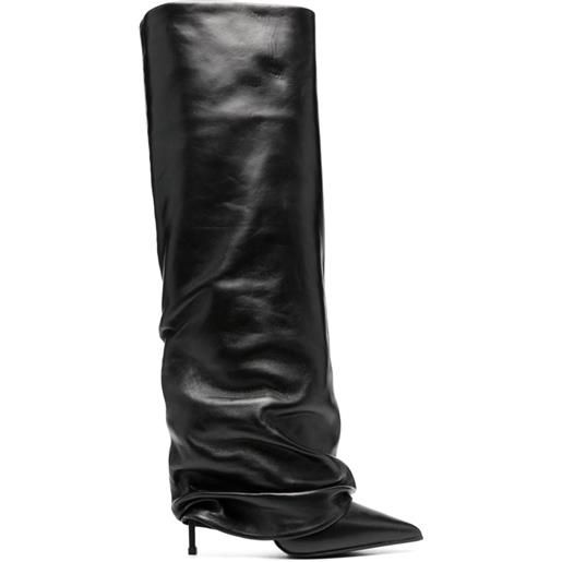 Le Silla andy 120mm pointed-toe boots - nero