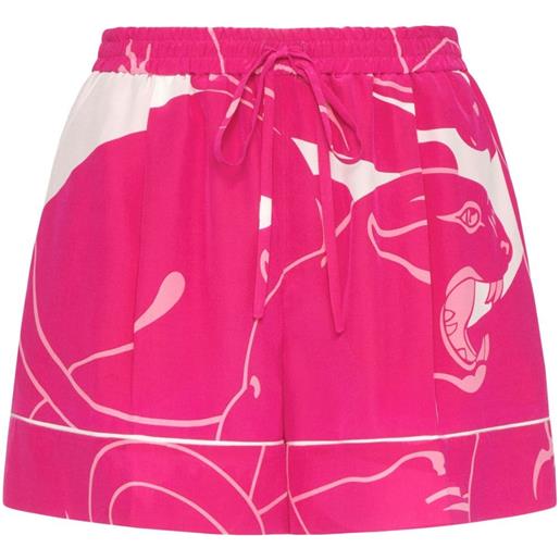 Valentino Garavani pantaloni panther - rosa