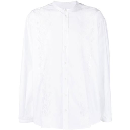 Dolce & Gabbana camicia senza colletto - bianco
