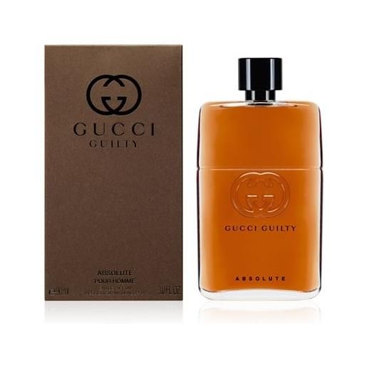 Gucci guilty absolute pour homme eau de parfum da uomo 90 ml
