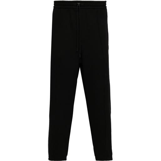 Emporio Armani pantaloni con ricamo - nero