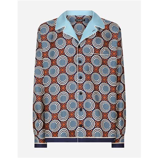 Dolce & Gabbana camicia in seta stampata