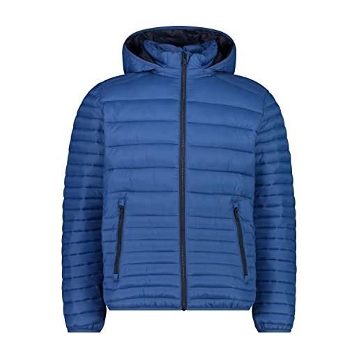 CMP cappellino da uomo snaps hood coat, blu-bluestone, 52