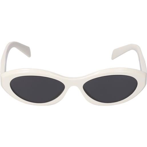 PRADA occhiali da sole cat-eye catwalk in acetato