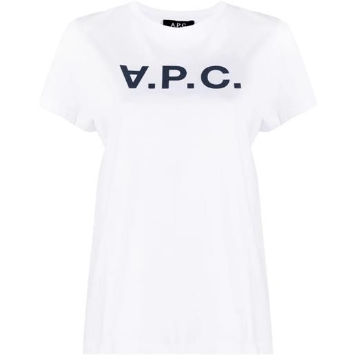 A.P.C. t-shirt con logo