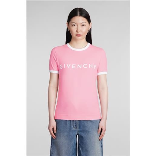 Givenchy t-shirt in cotone rosa