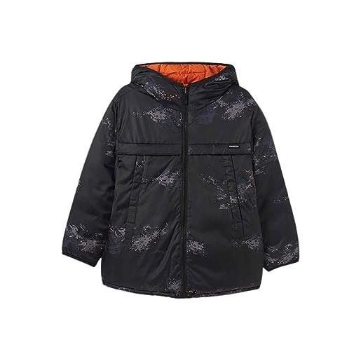 Mayoral cappotto bambino - giacca da bambino - giacca da bambino imbottita - cappotto invernale reversibile - abbigliamento per bambini da 10 anni a 14 anni (14 anni, rosso), yema, 14 anni